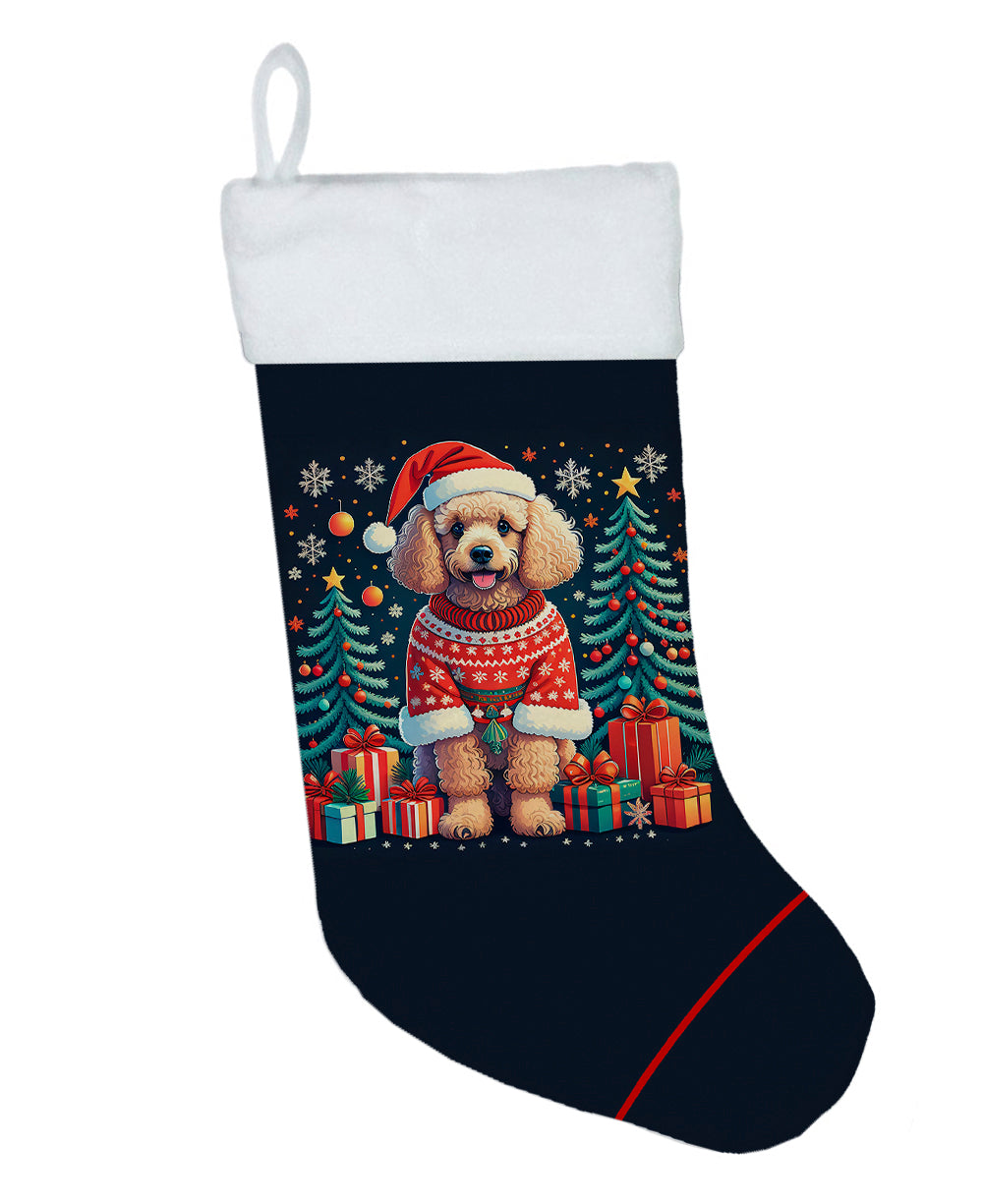 Buy this Apricot Toy Poodle Christmas Christmas Stocking