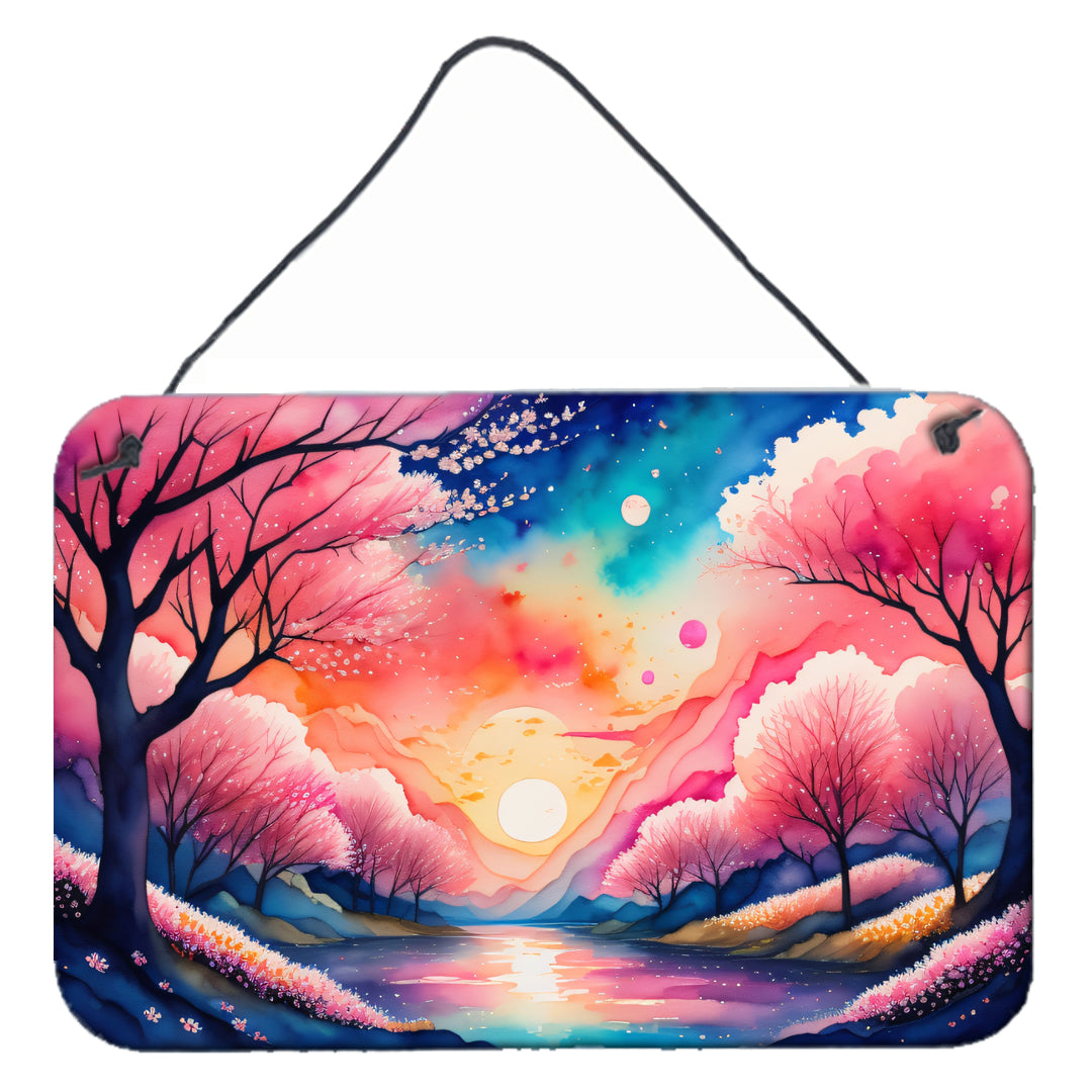 Buy this Cherry Blossom in Color Wall or Door Hanging Prints