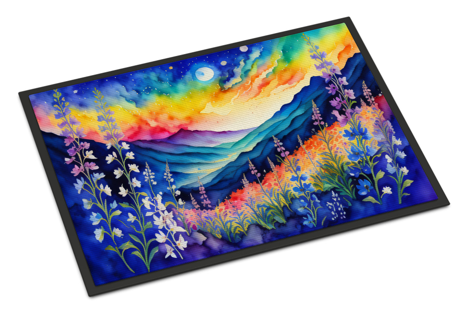 Buy this Delphinium in Color Doormat 18x27