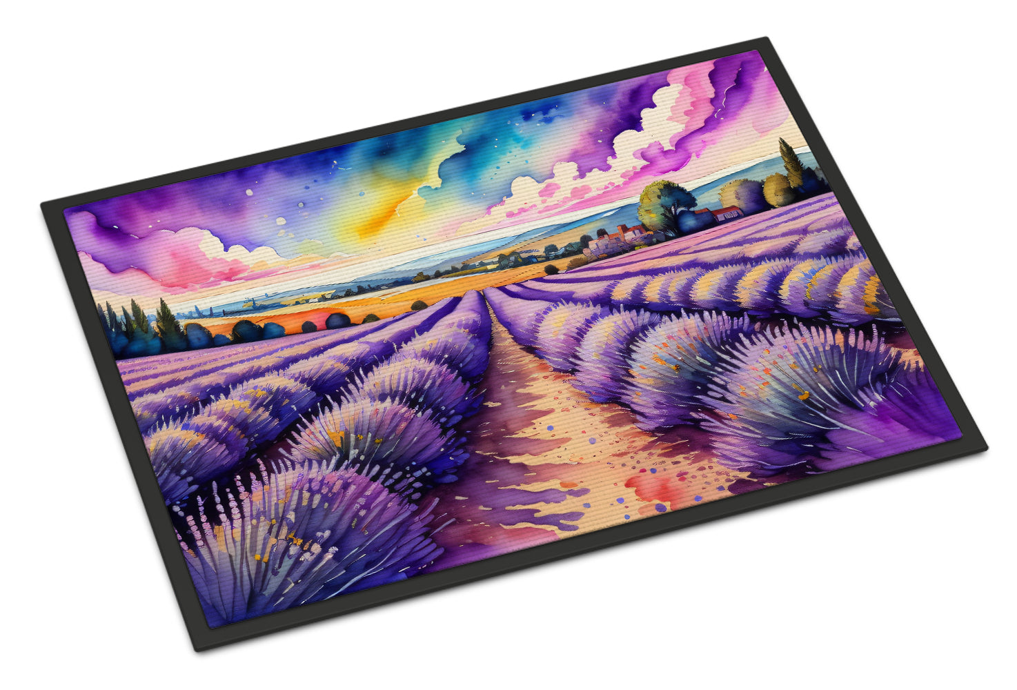 Buy this English Lavender in Color Indoor or Outdoor Mat 24x36