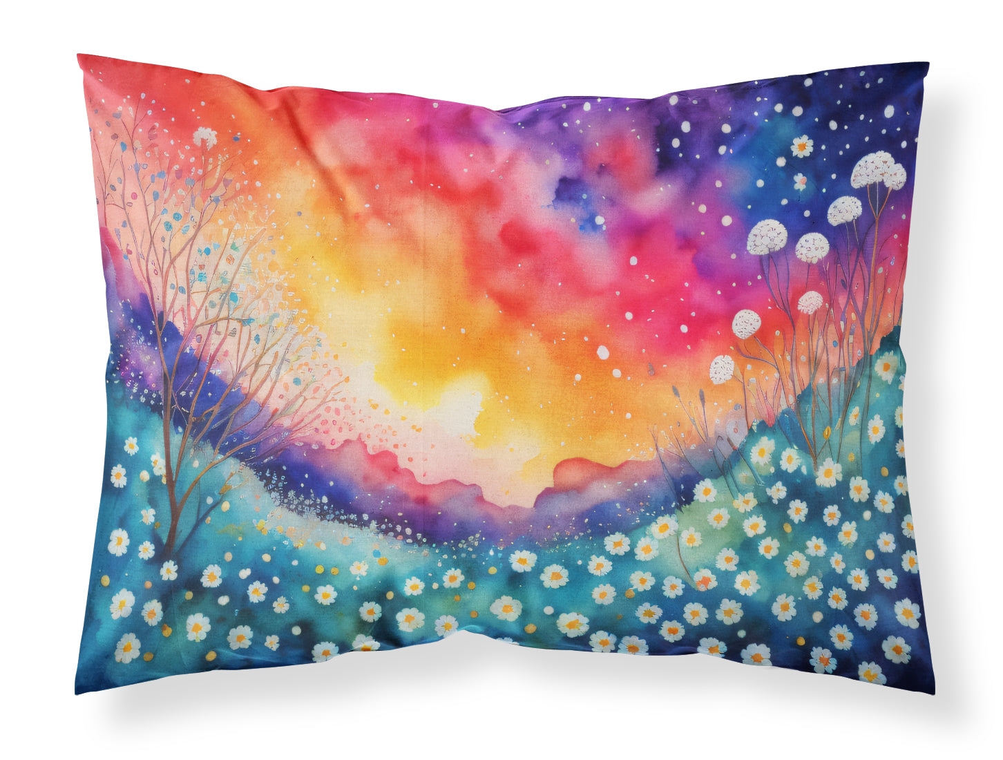 Buy this Gypsophila in Color Fabric Standard Pillowcase