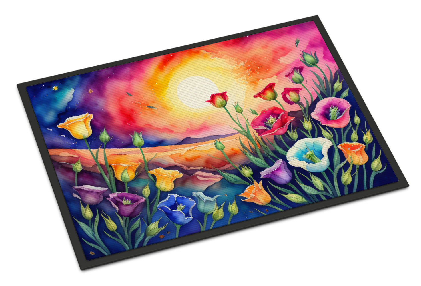 Buy this Lisianthus in Color Indoor or Outdoor Mat 24x36