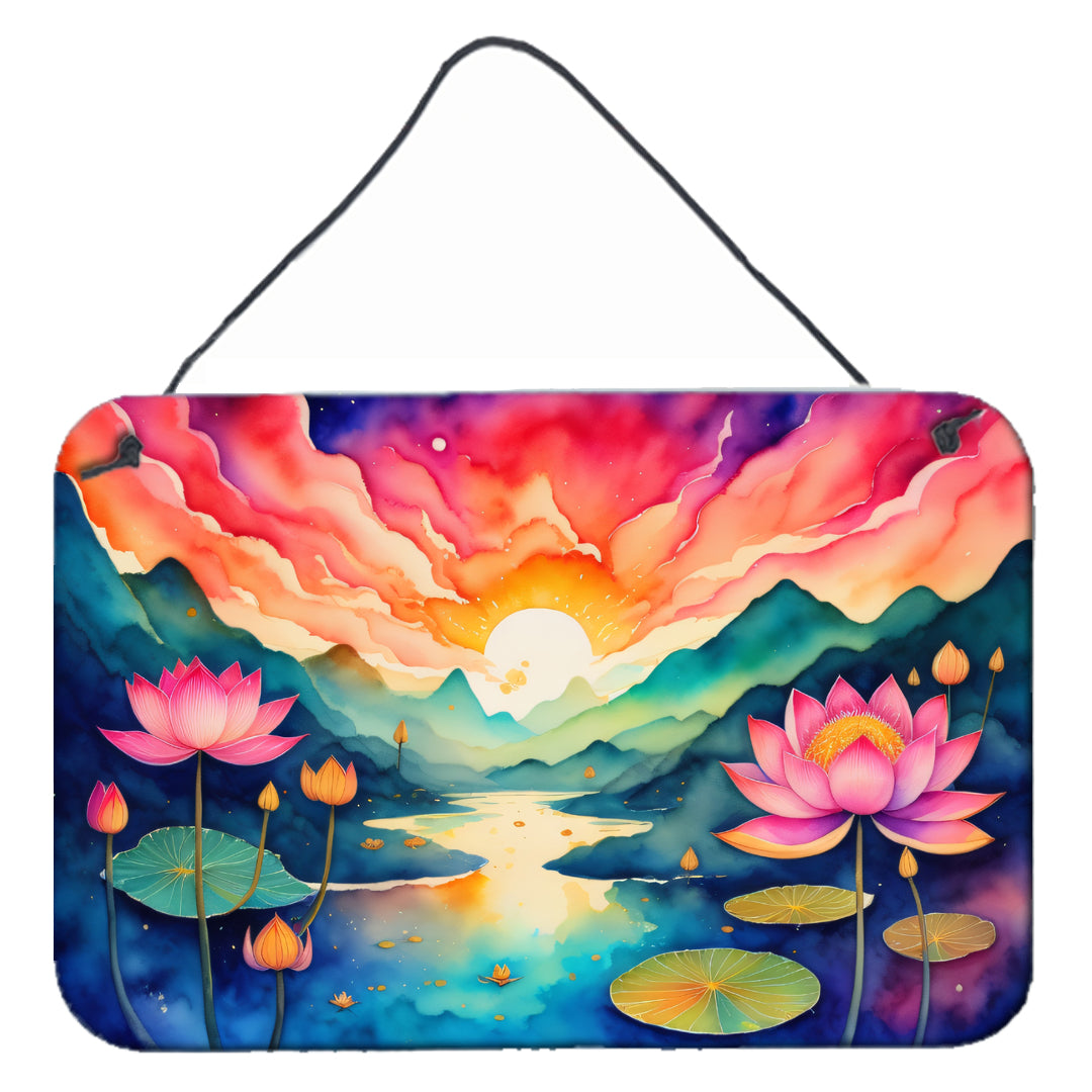 Buy this Lotus in Color Wall or Door Hanging Prints
