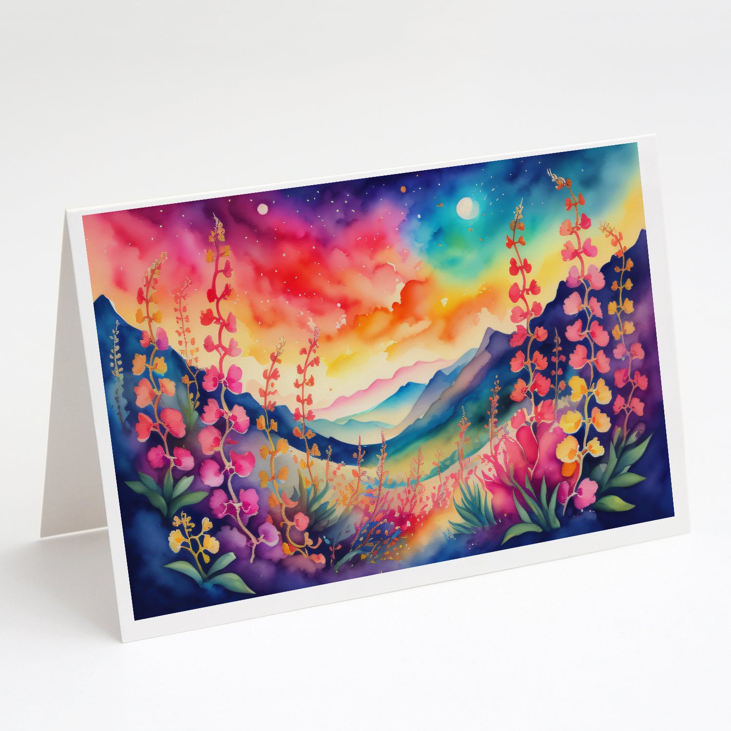 Buy this Snapdragon in Color Greeting Cards and Envelopes Pack of 8