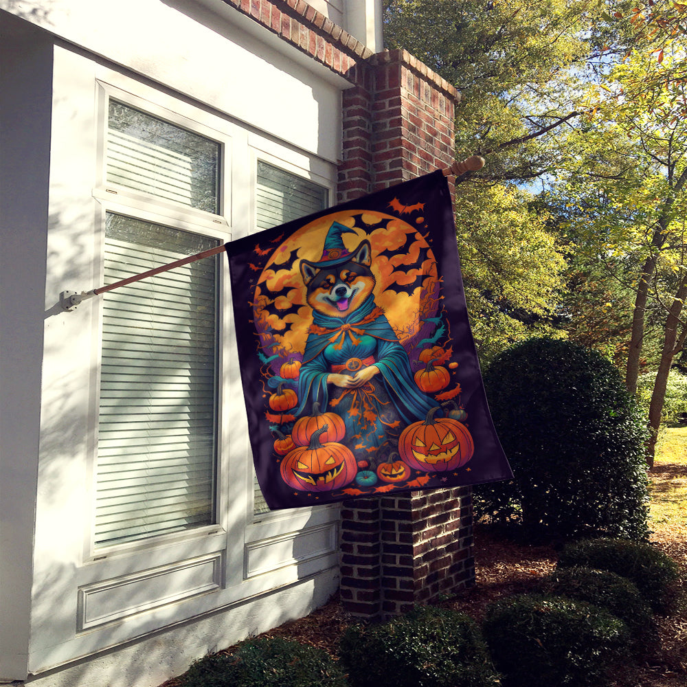 Buy this Akita Witchy Halloween House Flag