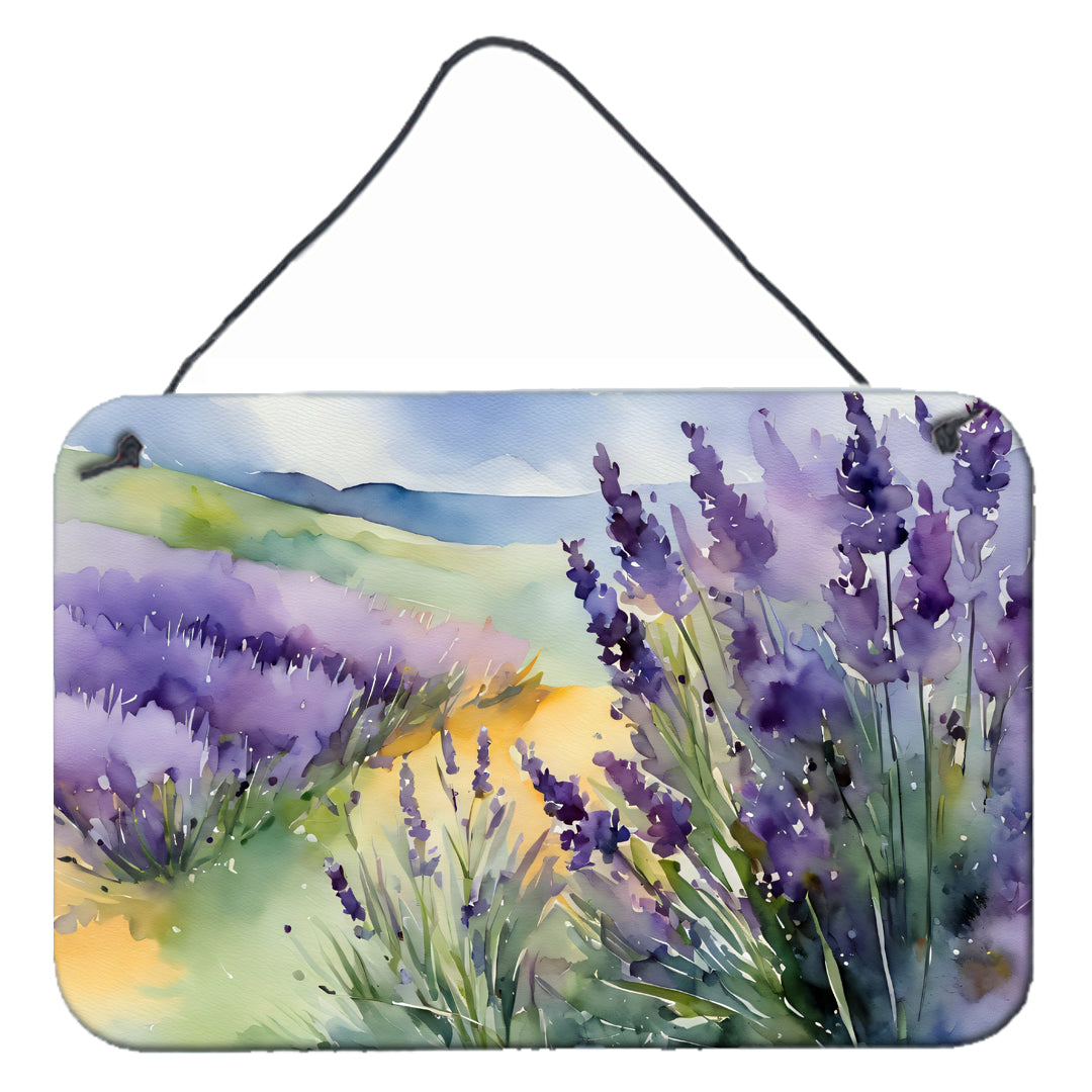 Buy this Lavender in Watercolor Wall or Door Hanging Prints