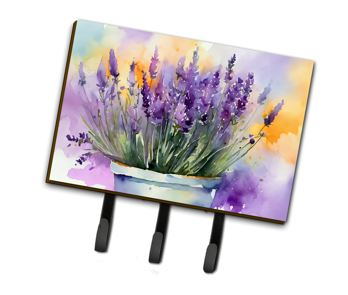 Buy this Lavender in Watercolor Leash or Key Holder