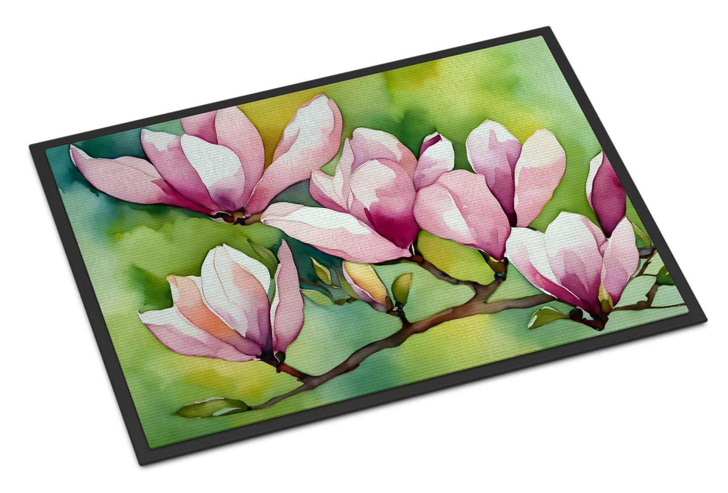 Buy this Mississippi Magnolia in Watercolor Doormat 18x27