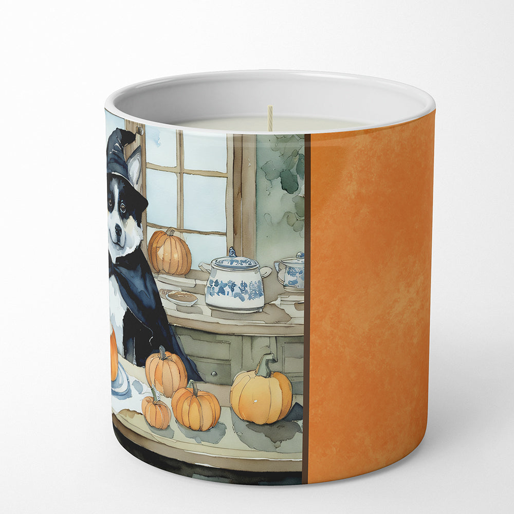 Akita Fall Kitchen Pumpkins Decorative Soy Candle