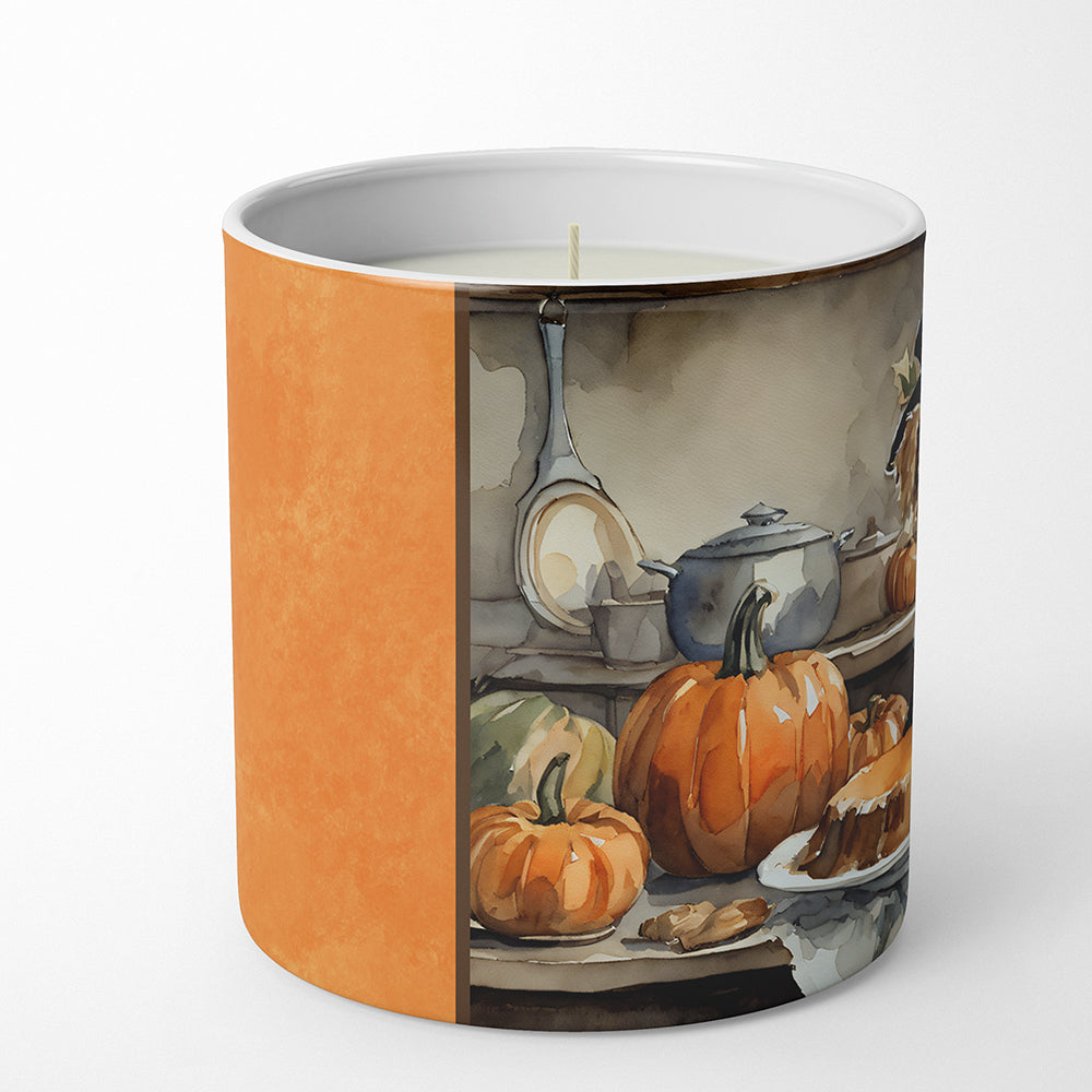 Buy this Lakeland Terrier Fall Kitchen Pumpkins Decorative Soy Candle
