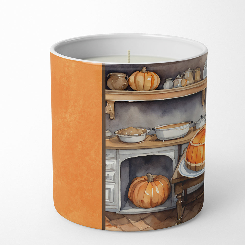 Buy this Pug Fall Kitchen Pumpkins Decorative Soy Candle