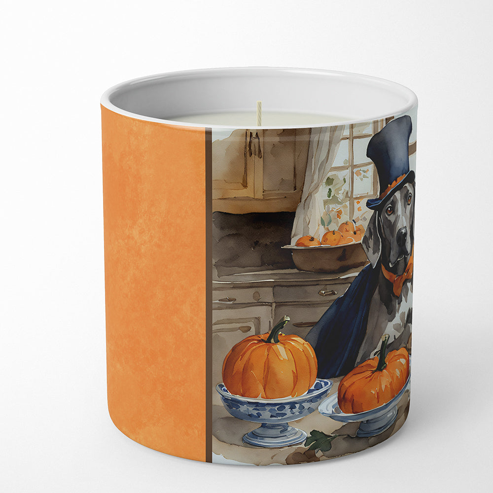 Weimaraner Fall Kitchen Pumpkins Decorative Soy Candle