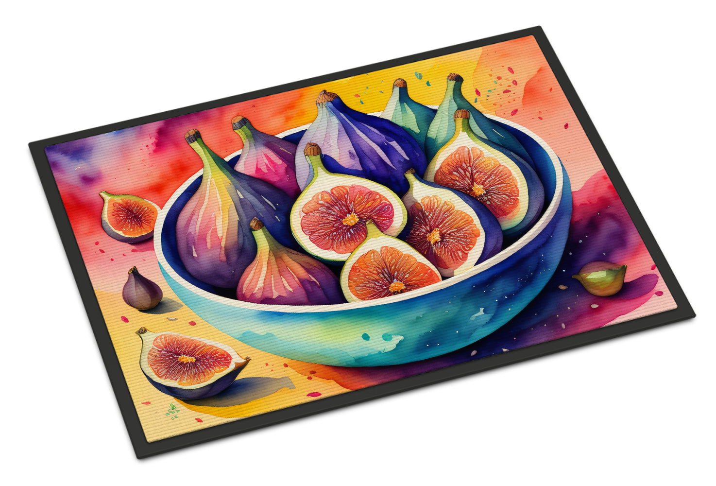 Buy this Colorful Figs Doormat 18x27