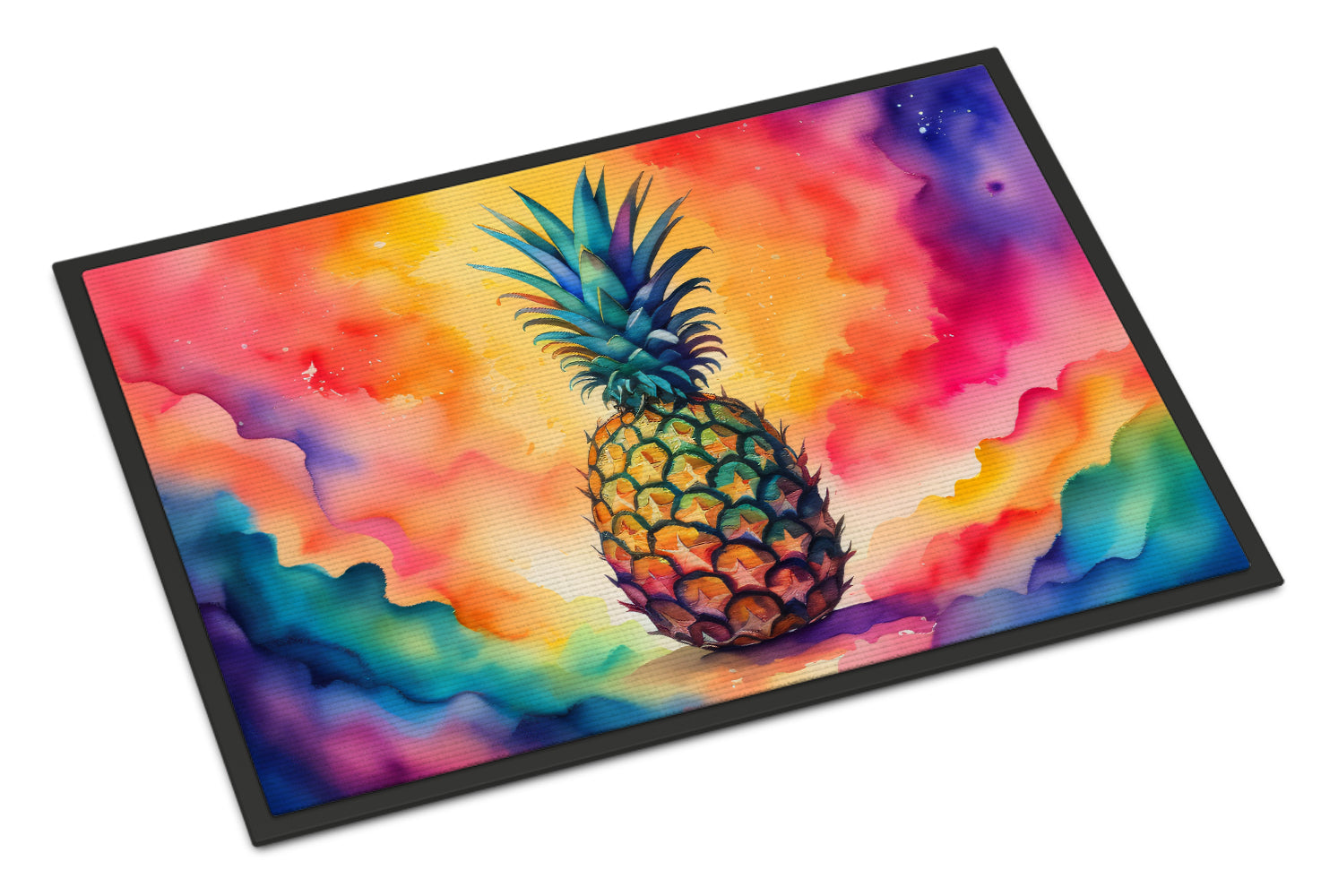 Buy this Colorful Pineapple Indoor or Outdoor Mat 24x36