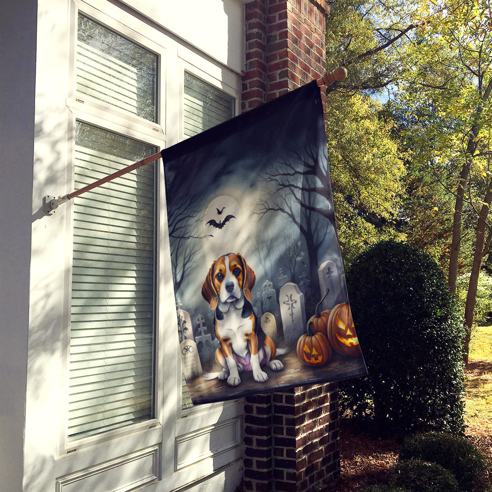 Buy this Beagle Spooky Halloween House Flag