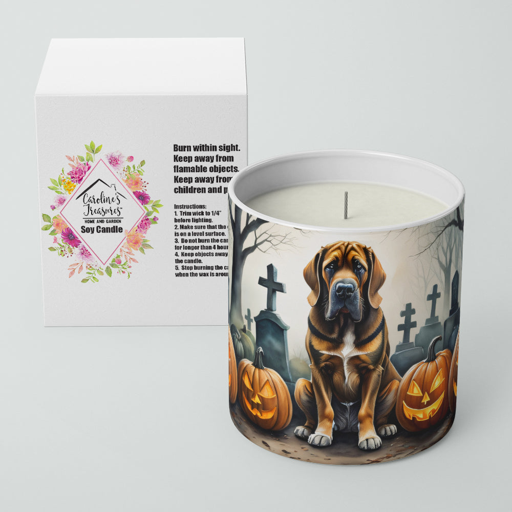 Buy this Bloodhound Spooky Halloween Decorative Soy Candle