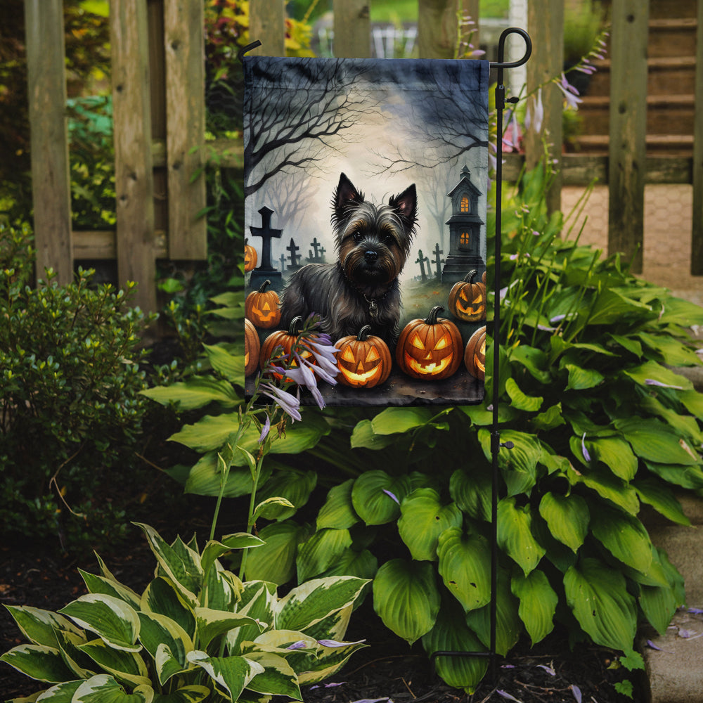 Buy this Cairn Terrier Spooky Halloween Garden Flag