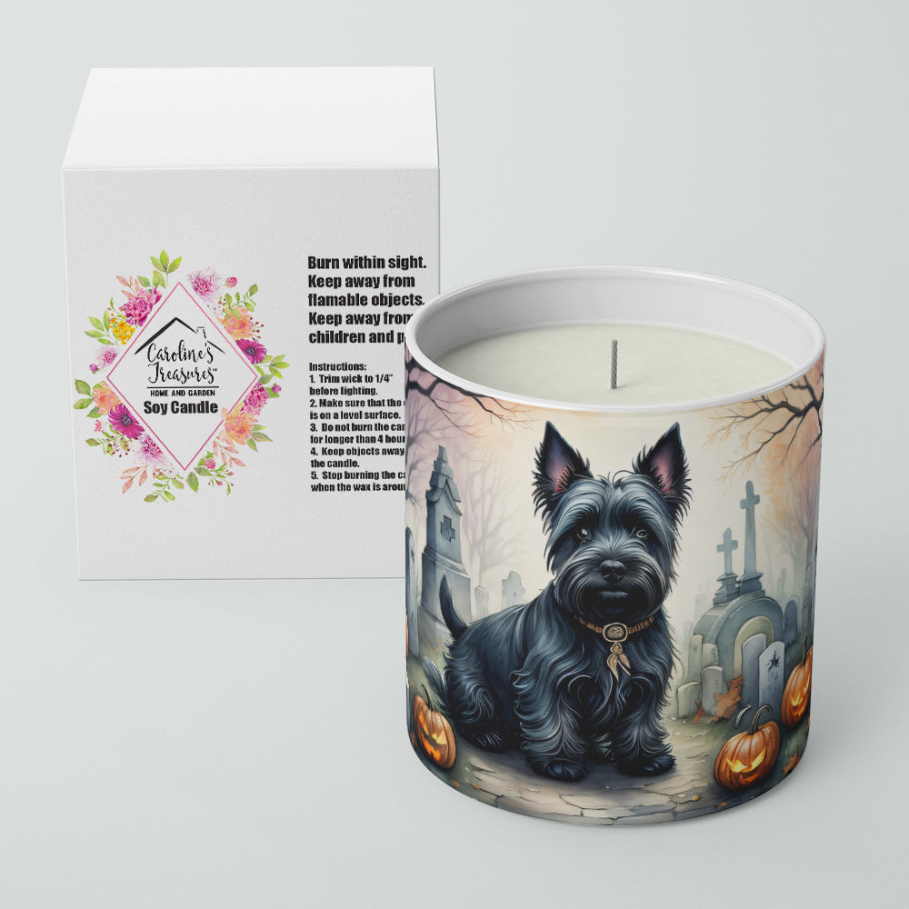 Buy this Scottish Terrier Spooky Halloween Decorative Soy Candle