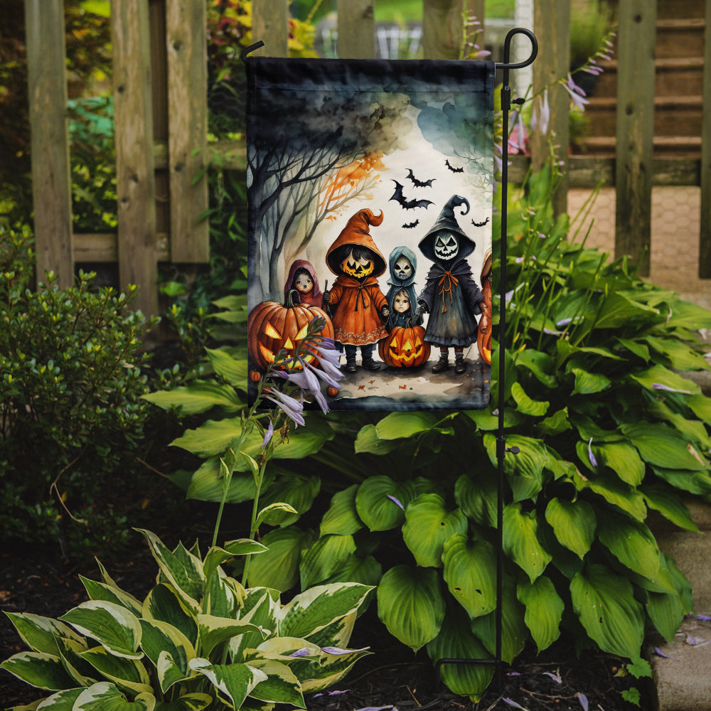 Buy this Trick or Treaters Spooky Halloween Garden Flag