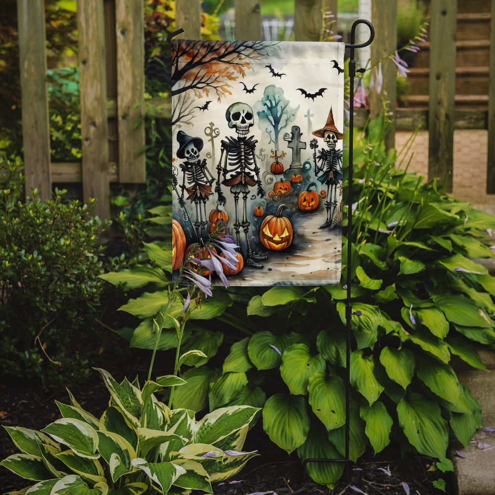 Buy this Calacas Skeletons Spooky Halloween Garden Flag