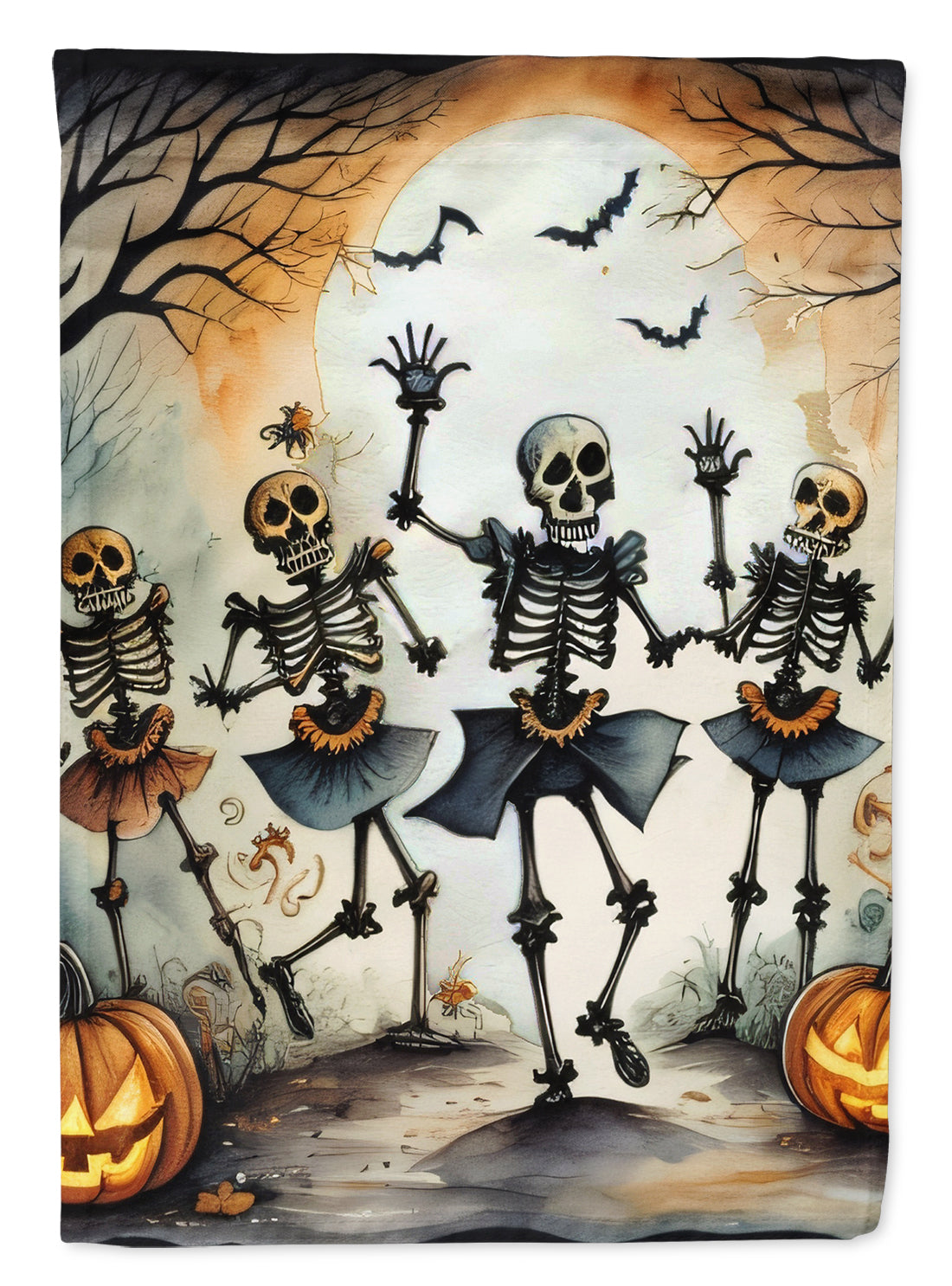 Buy this Dancing Skeletons Spooky Halloween Garden Flag