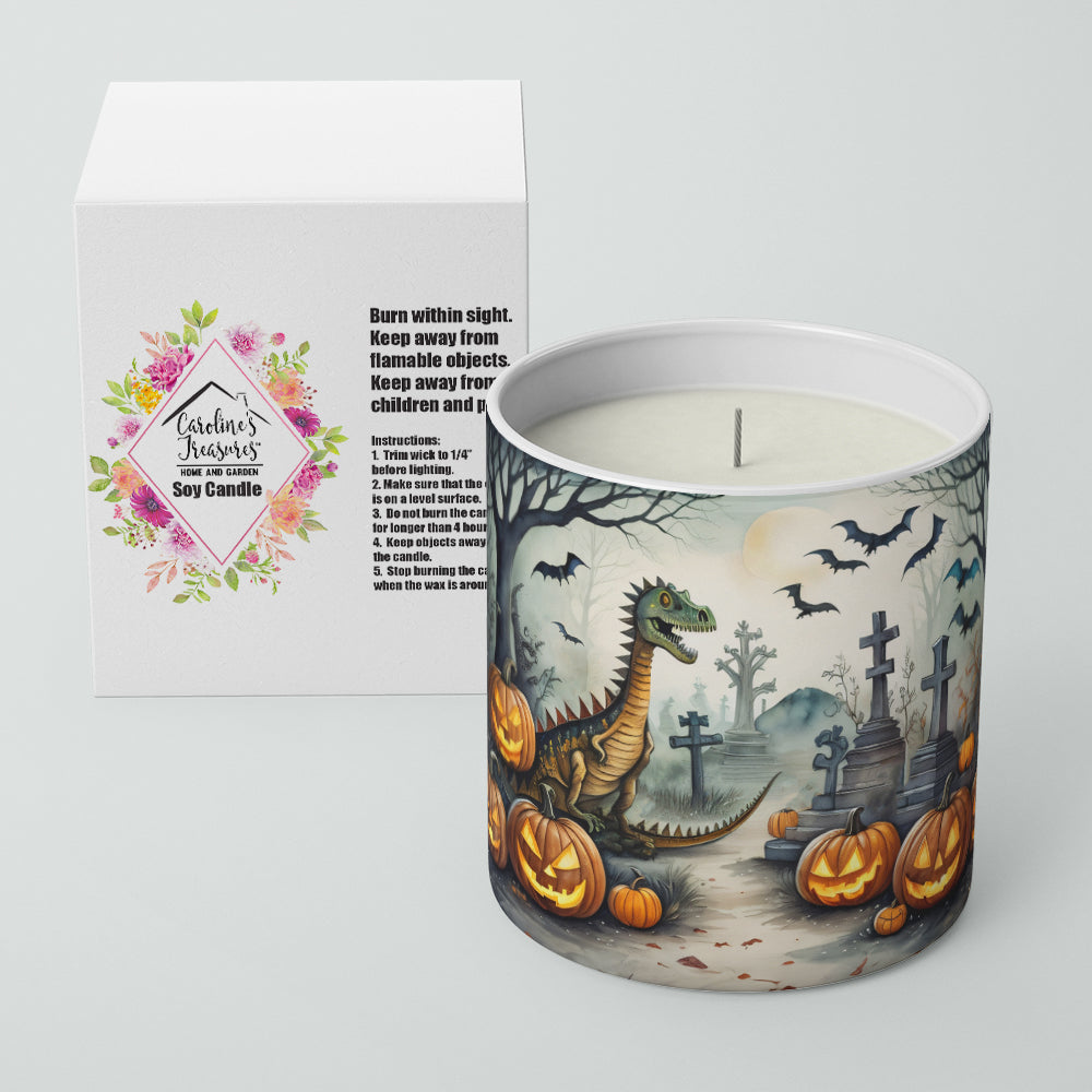 Buy this Dinosaurs Spooky Halloween Decorative Soy Candle