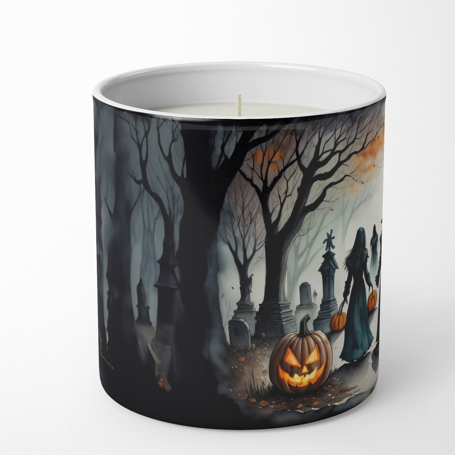 Vampires Spooky Halloween Decorative Soy Candle