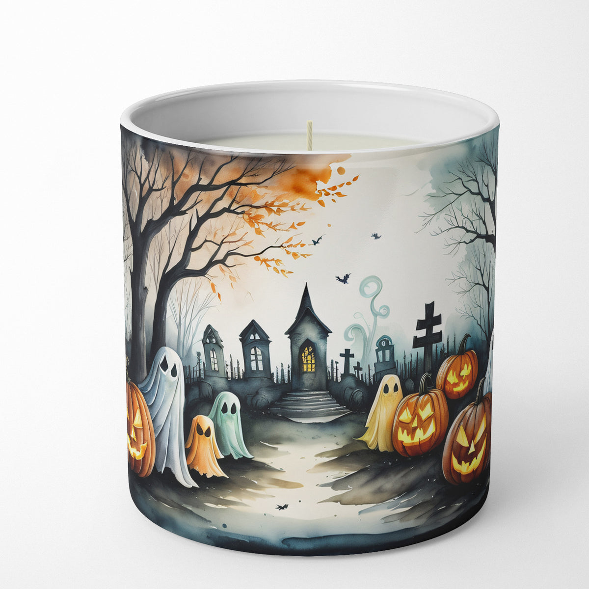 Buy this Ghosts Spooky Halloween Decorative Soy Candle