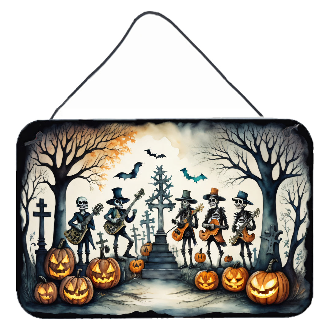 Buy this Mariachi Skeleton Band Spooky Halloween Wall or Door Hanging Prints