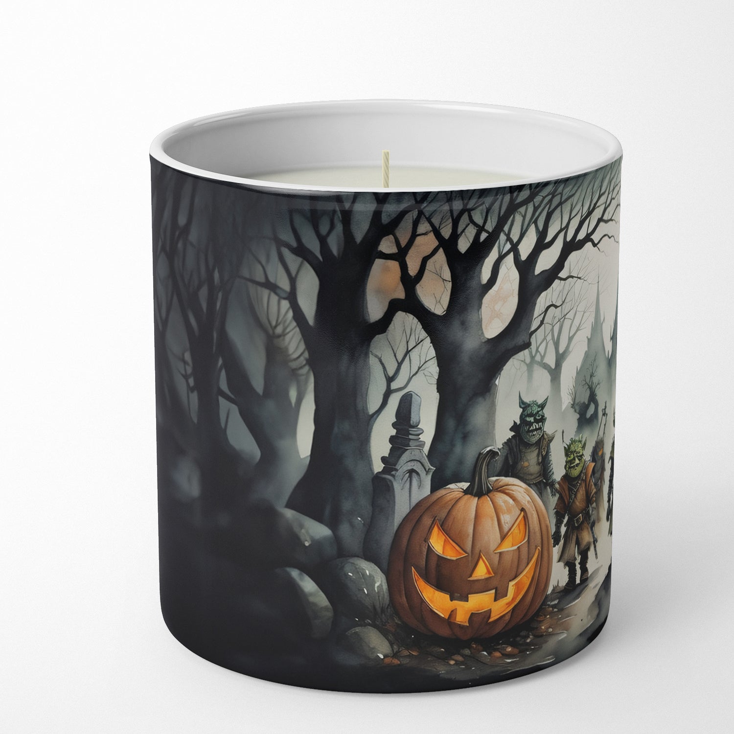 Orcs Spooky Halloween Decorative Soy Candle