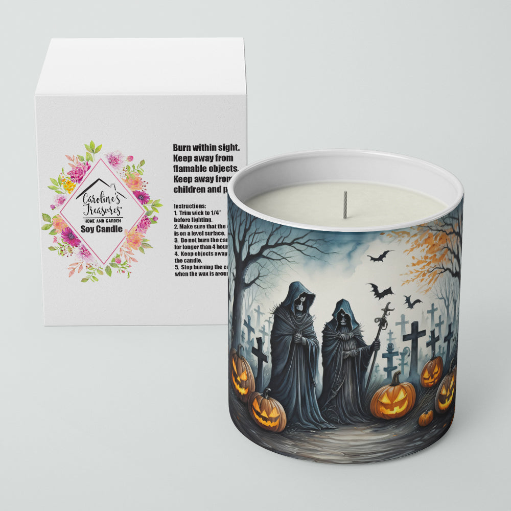 The Grim Reaper Spooky Halloween Decorative Soy Candle