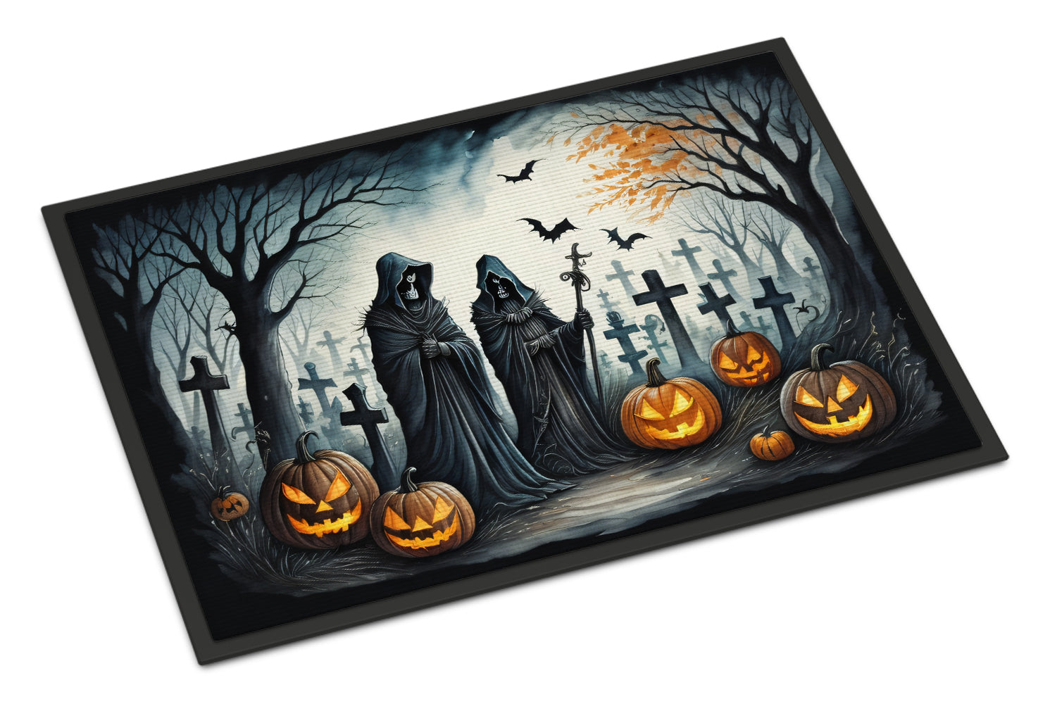 Buy this The Grim Reaper Spooky Halloween Doormat 18x27