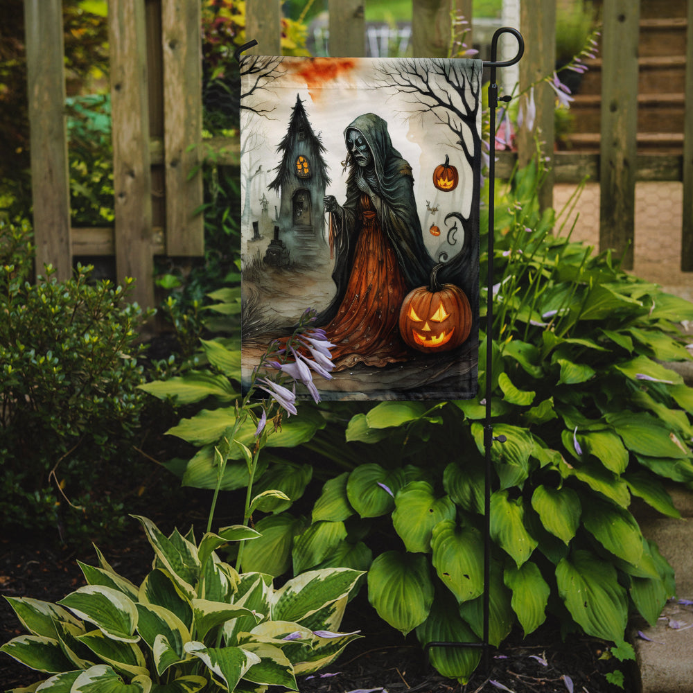 The Weeping Woman Spooky Halloween Garden Flag