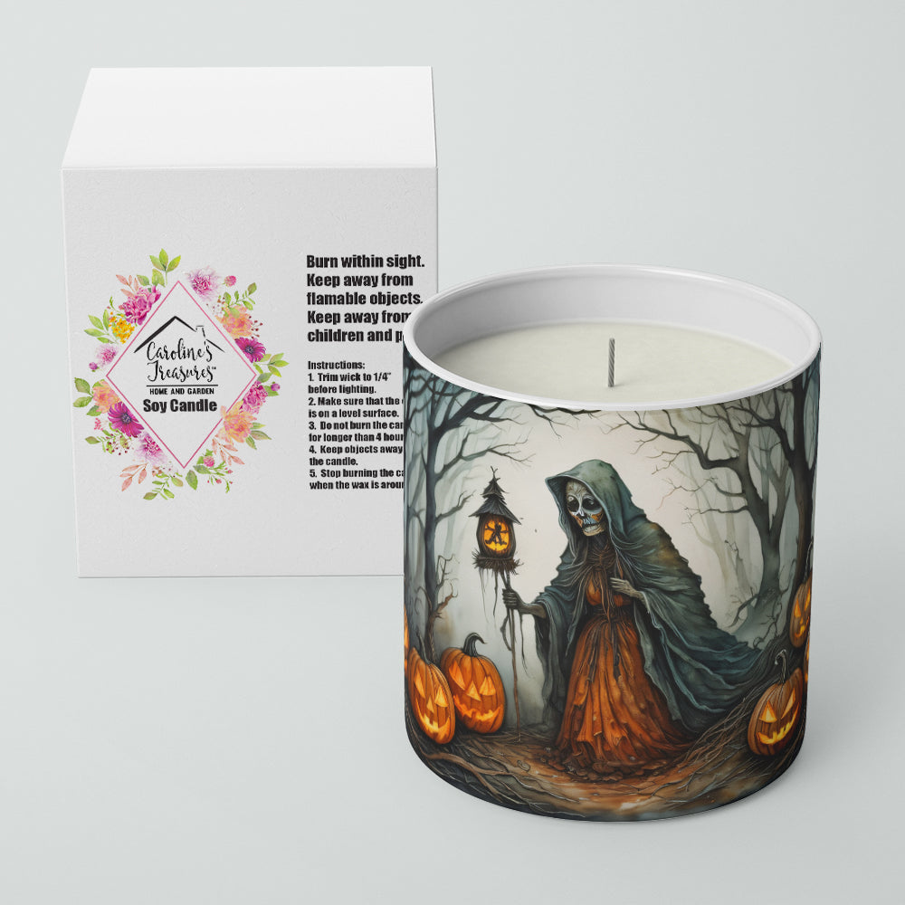 Buy this The Weeping Woman Spooky Halloween Decorative Soy Candle