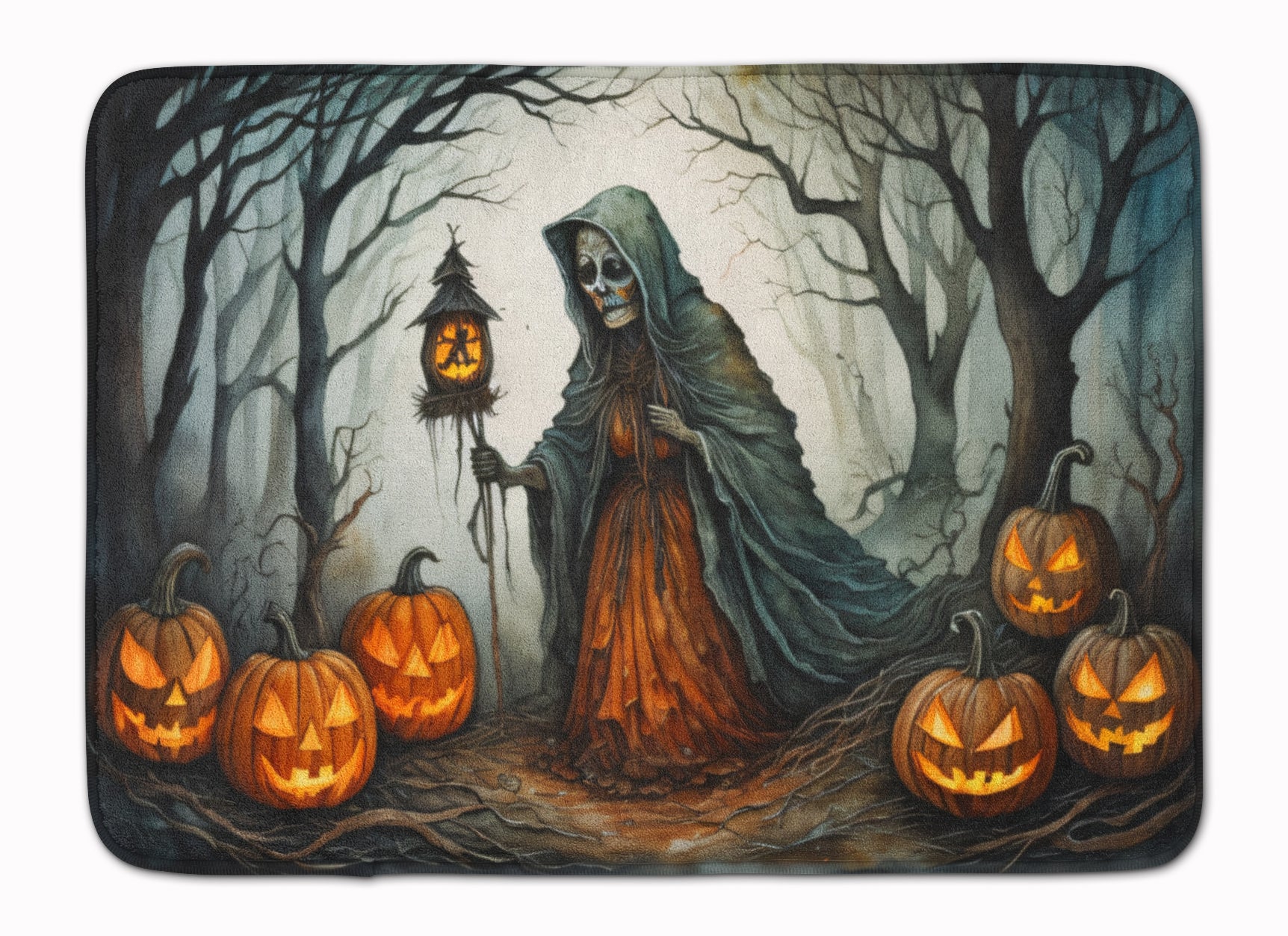 Buy this The Weeping Woman Spooky Halloween Memory Foam Kitchen Mat