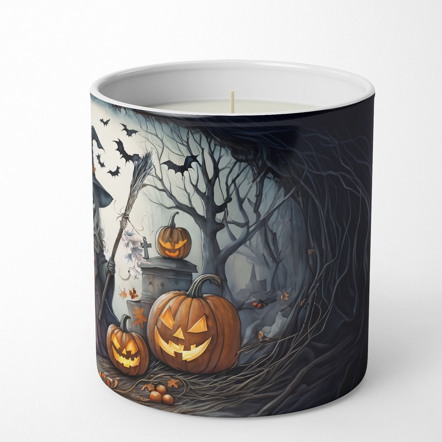 Witch Spooky Halloween Decorative Soy Candle