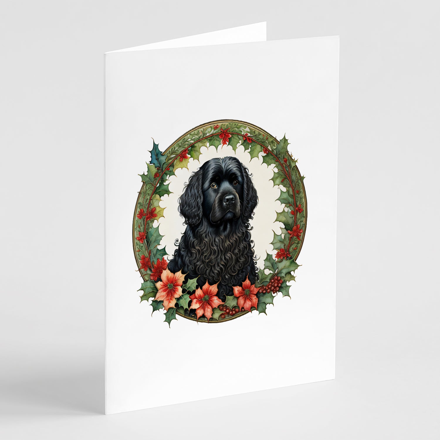 Buy this Puli Christmas Flowers Greeting Cards Pack of 8