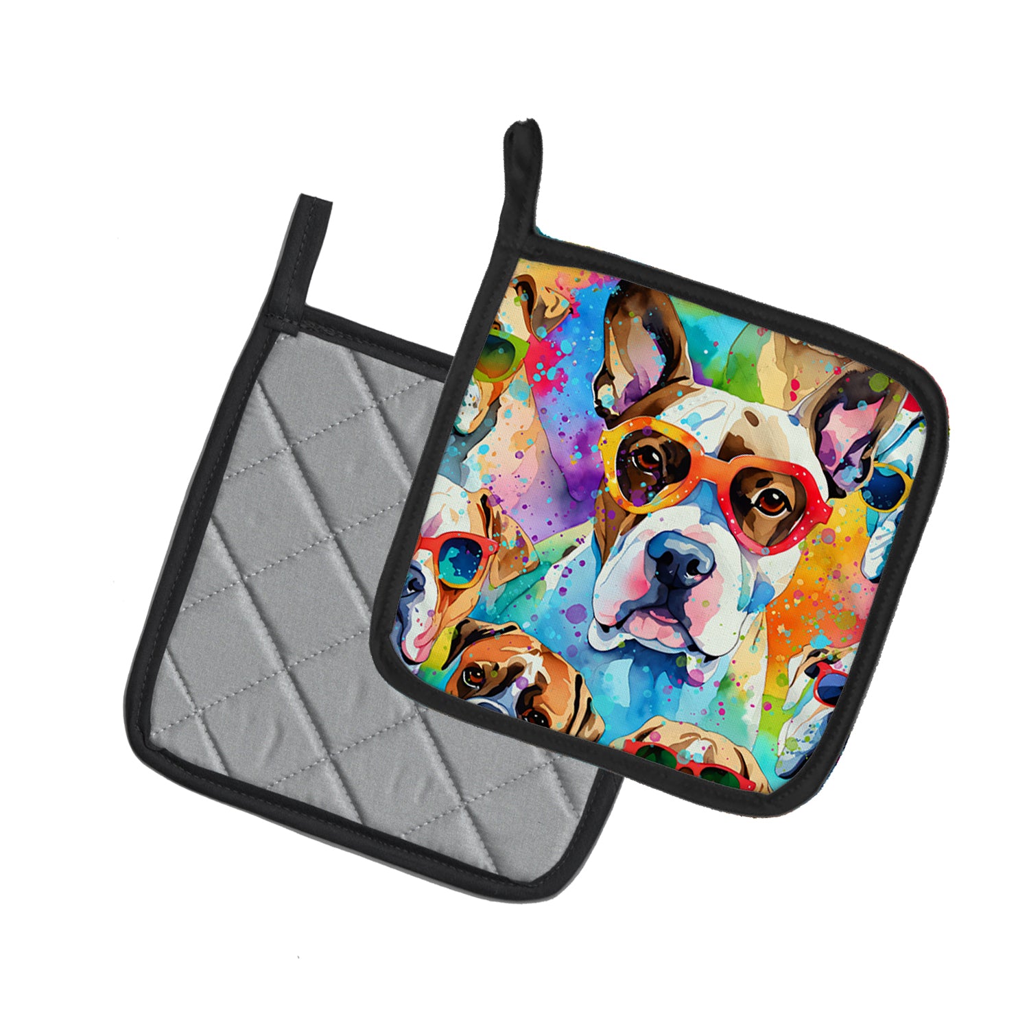 Buy this Boxer Hippie Dawg Pair of Pot Holders