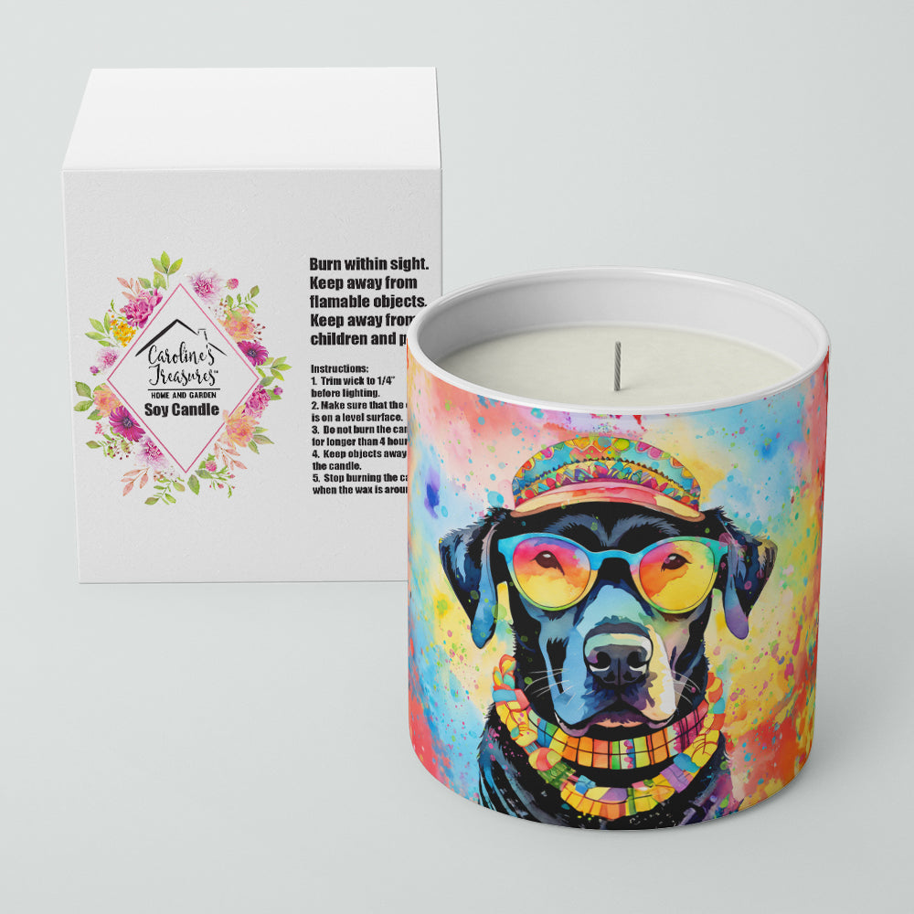 Buy this Black Labrador Hippie Dawg Decorative Soy Candle