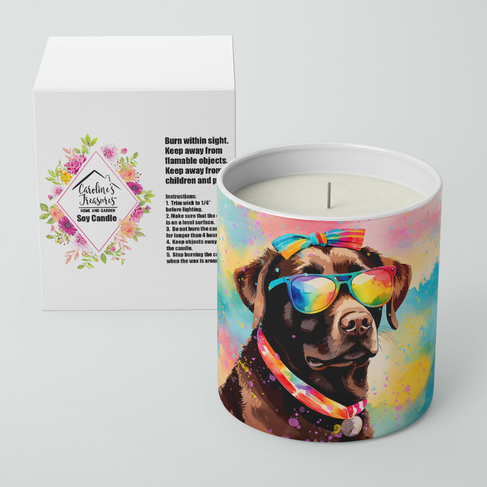 Buy this Chocolate Labrador Hippie Dawg Decorative Soy Candle