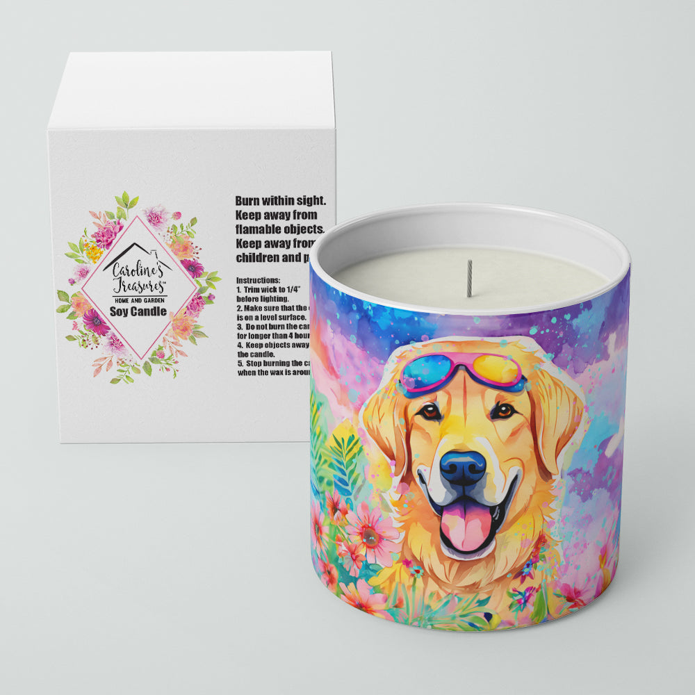 Buy this Yellow Labrador Hippie Dawg Decorative Soy Candle