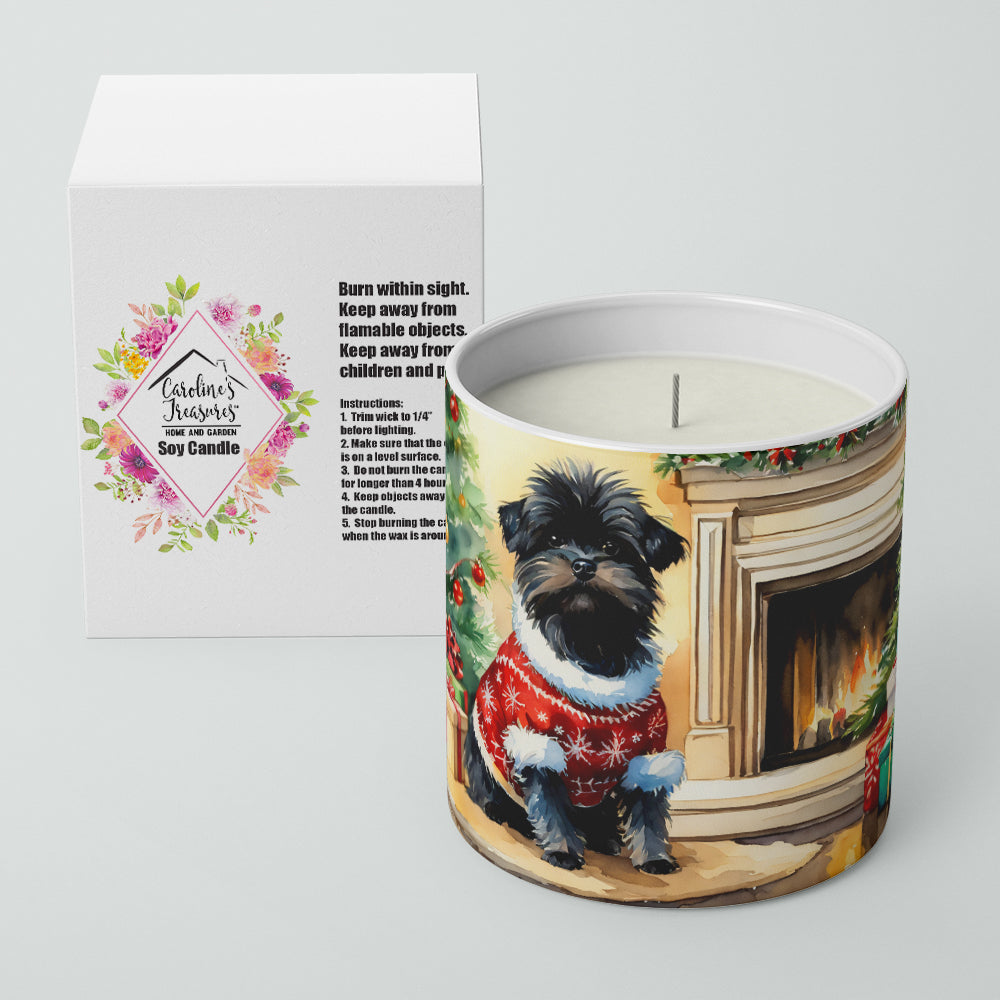 Buy this Affenpinscher Cozy Christmas Decorative Soy Candle