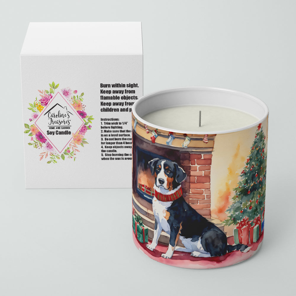 Buy this Appenzeller Sennenhund Cozy Christmas Decorative Soy Candle