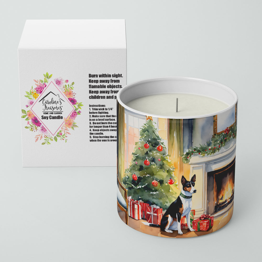 Buy this Basenji Cozy Christmas Decorative Soy Candle