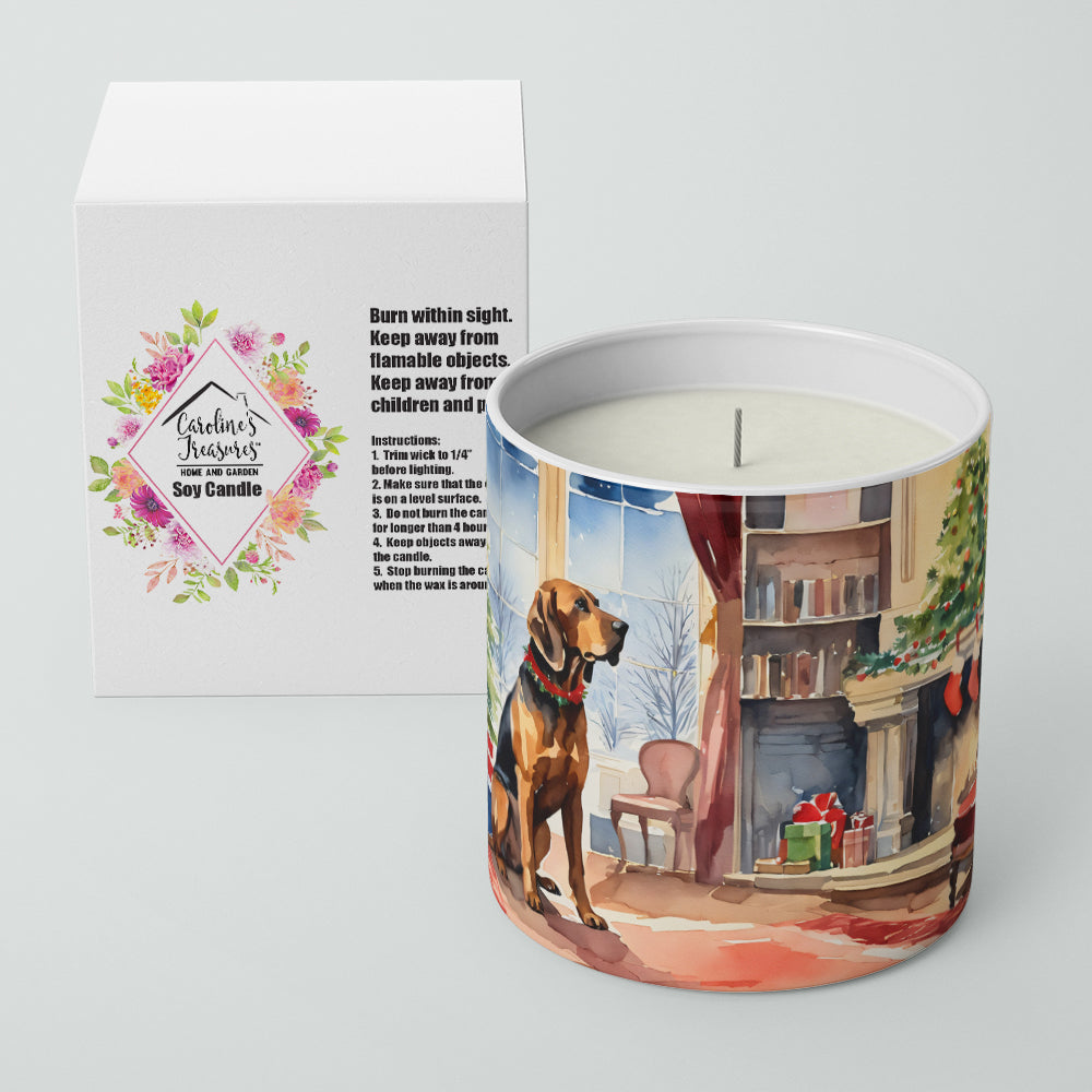 Buy this Bloodhound Cozy Christmas Decorative Soy Candle