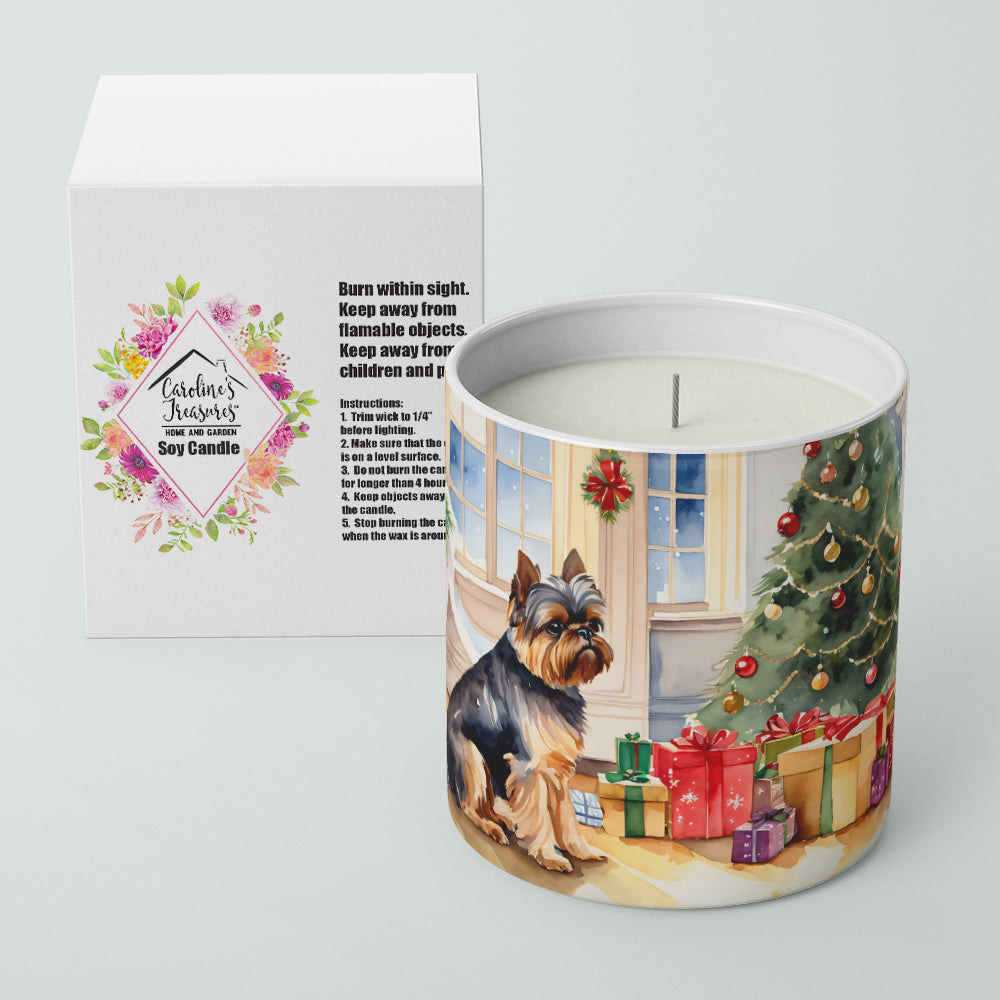 Buy this Brussels Griffon Cozy Christmas Decorative Soy Candle