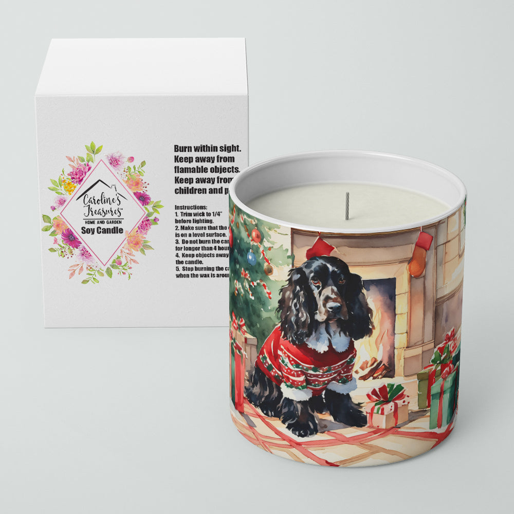 Buy this English Cocker Spaniel Cozy Christmas Decorative Soy Candle