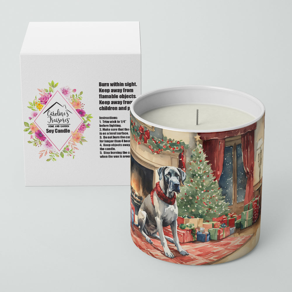 Buy this Great Dane Cozy Christmas Decorative Soy Candle