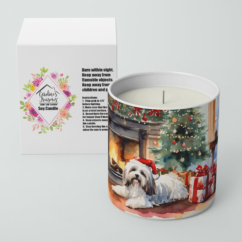 Buy this Havanese Cozy Christmas Decorative Soy Candle