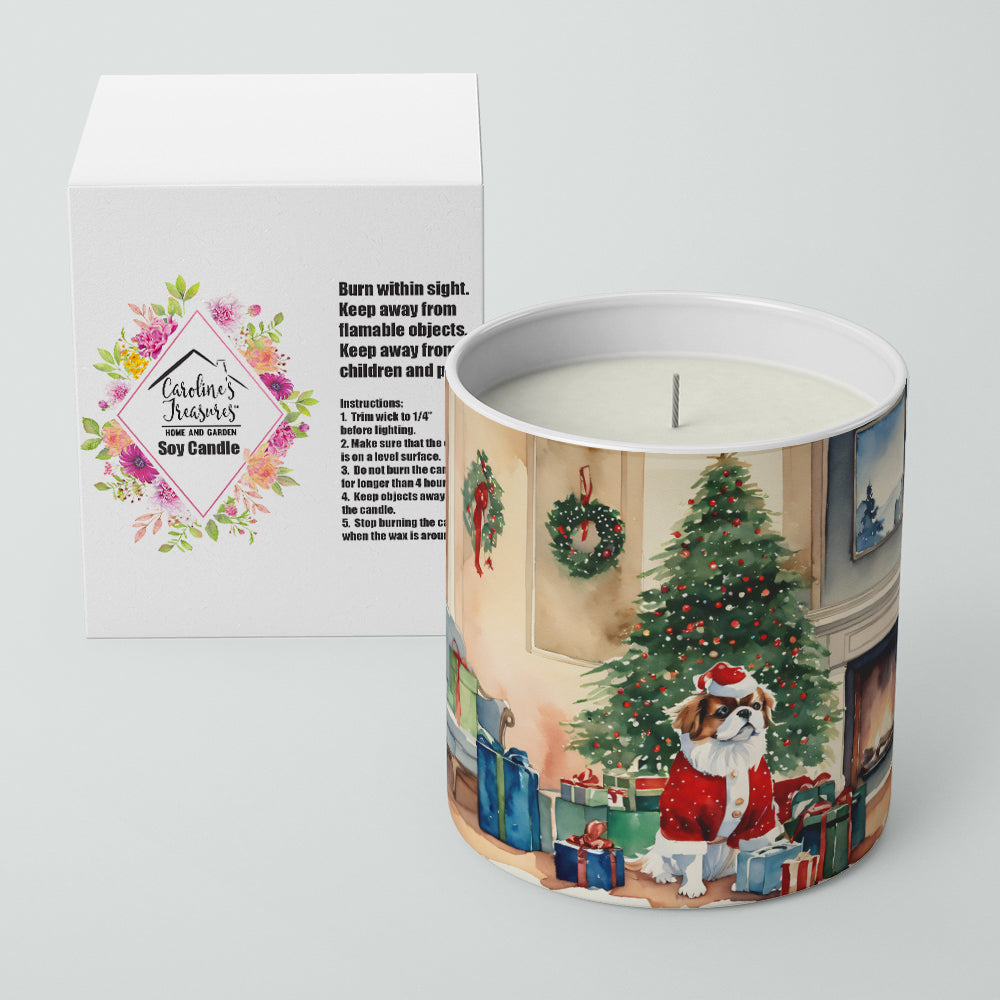 Buy this Japanese Chin Cozy Christmas Decorative Soy Candle